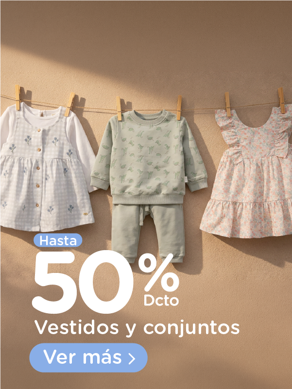 Vestidos y conjuntos hasta 50%